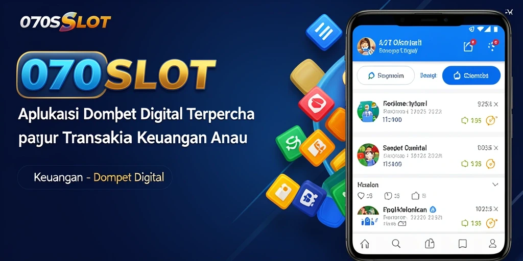 Antarmuka aplikasi 070SLOT yang sederhana dan mudah digunakan.